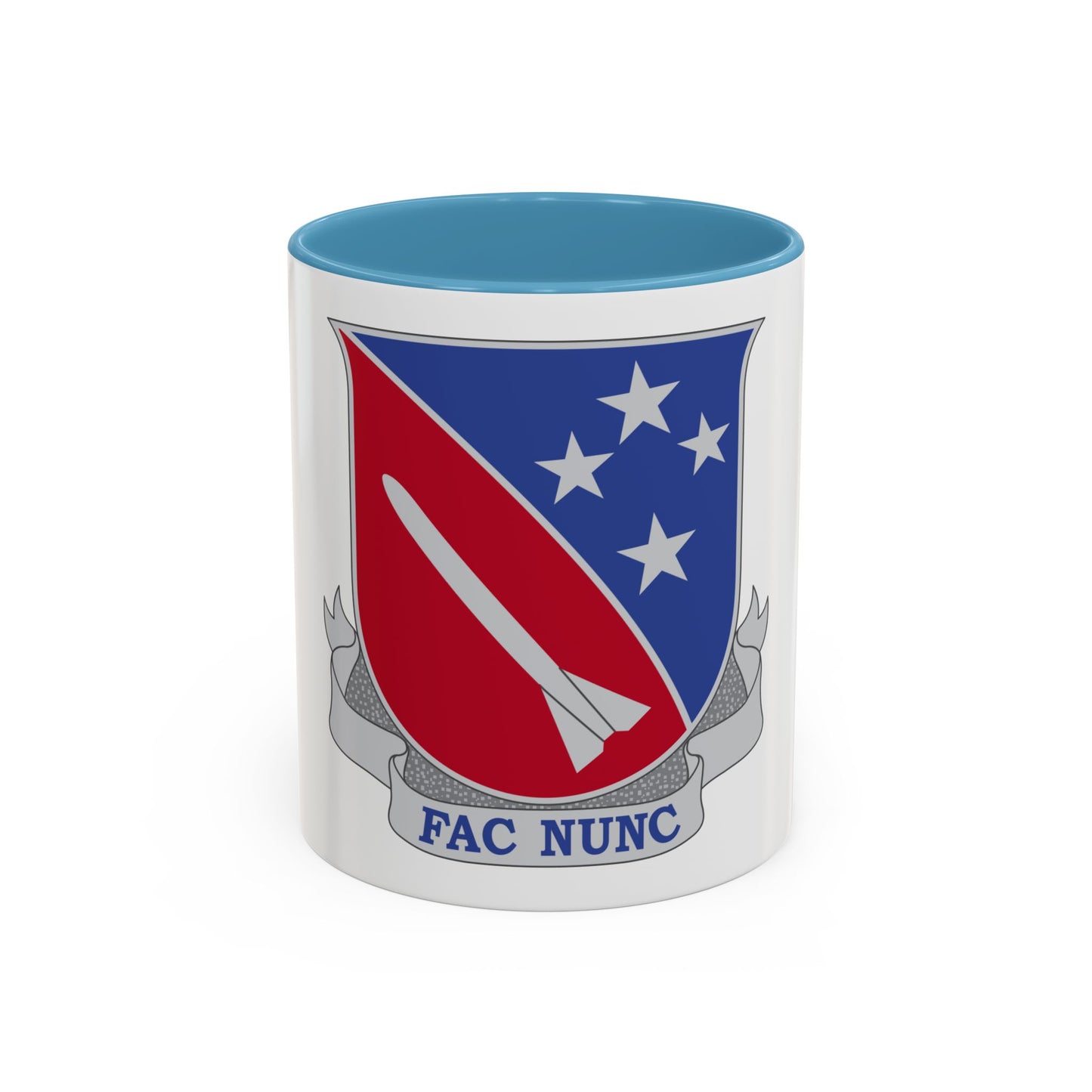 247 Field Artillery Missile Battalion (U.S. Army) Accent Coffee Mug