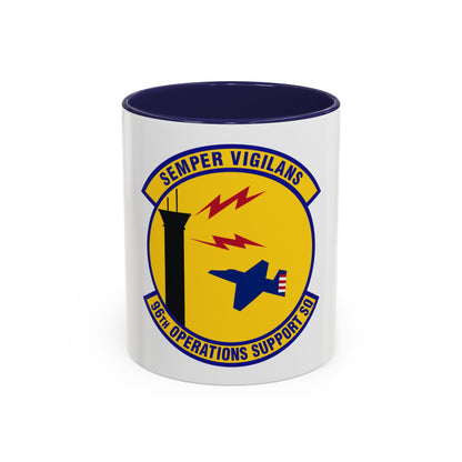 96th Operations Support Squadron (U.S. Air Force) Accent Coffee Mug