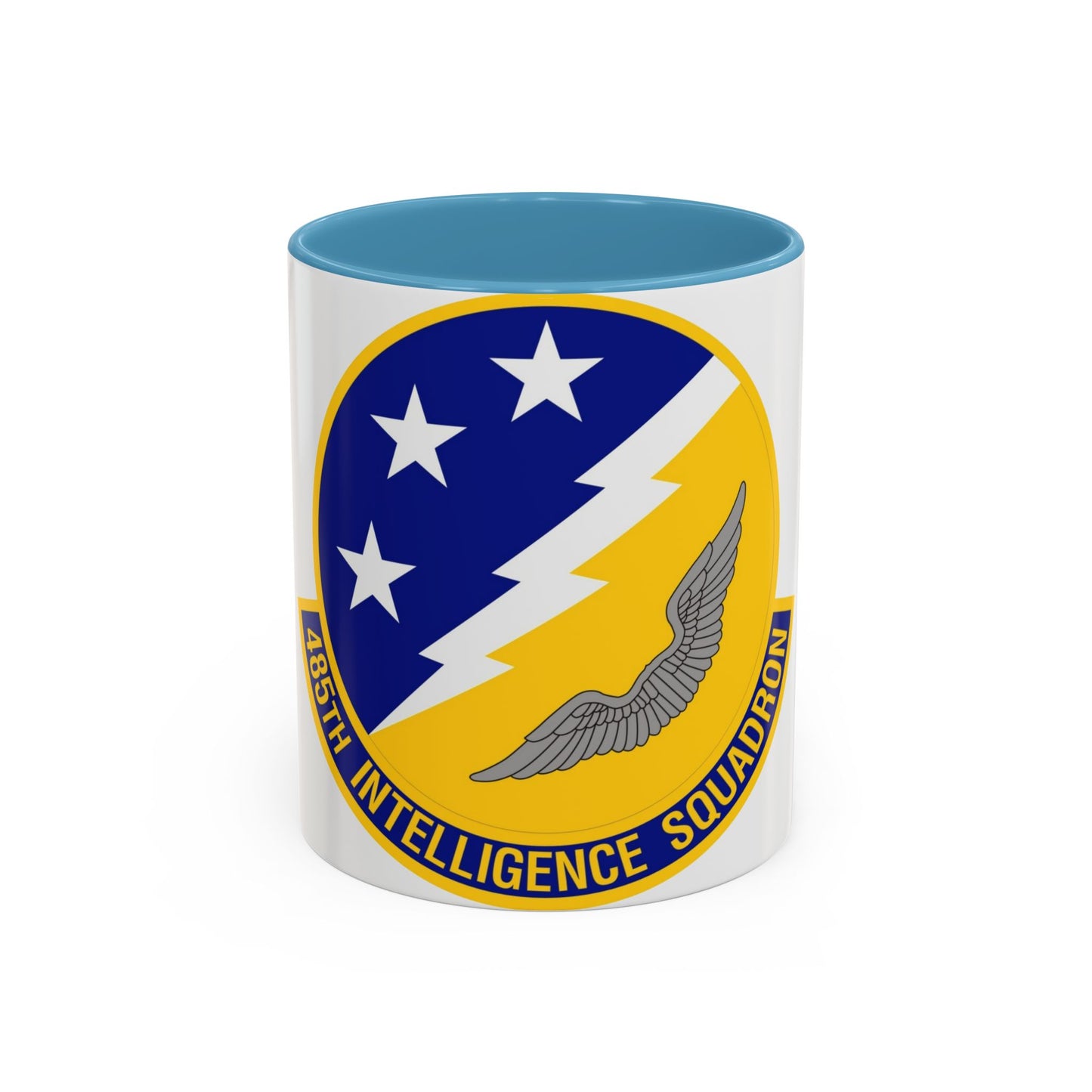 485 Intelligence Squadron ACC (U.S. Air Force) Accent Coffee Mug