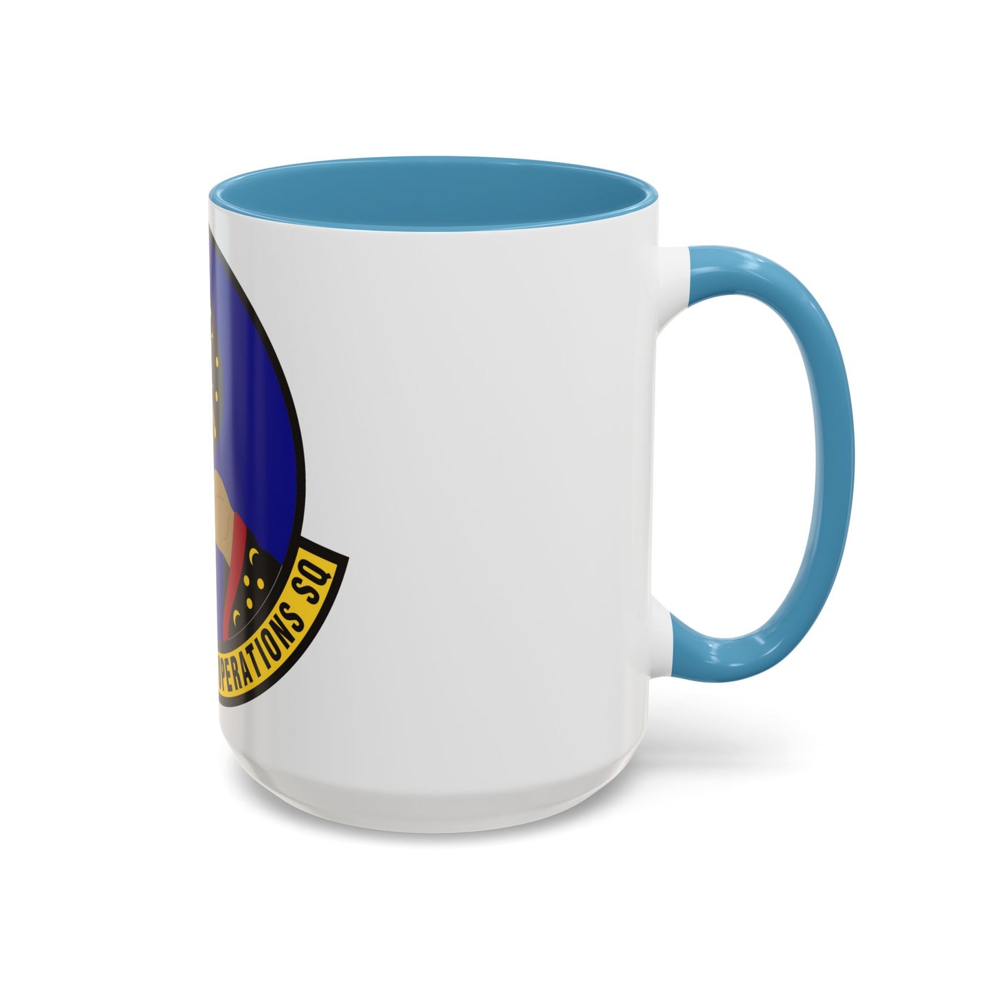 92 Maintenance Operations Squadron AMC (U.S. Air Force) Accent Coffee Mug