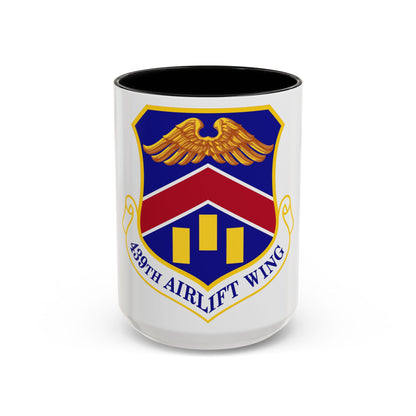 439th Airlift Wing (U.S. Air Force) Accent Coffee Mug