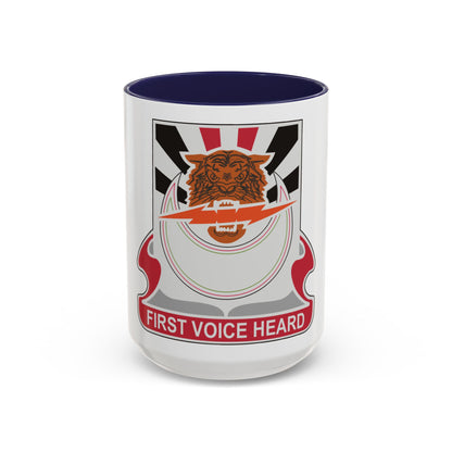 86 Signal Battalion (U.S. Army) Accent Coffee Mug