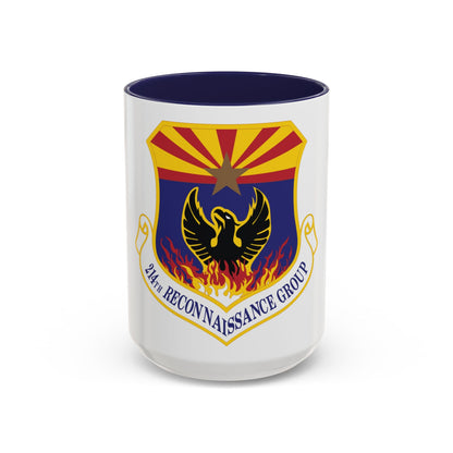 214th Reconnaissance Group (U.S. Air Force) Accent Coffee Mug