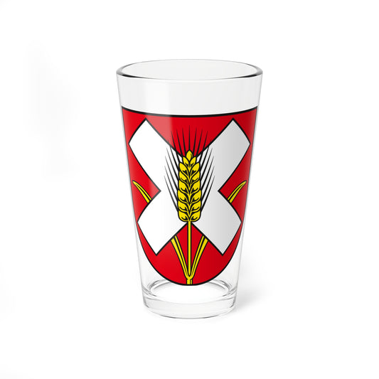 DE-ST 15-0-83-531 Bottmersdorf COA (Germany) (Coat of Arms) Pint Glass 16oz