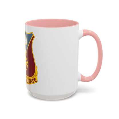 9 Transportation Battalion (U.S. Army) Accent Coffee Mug