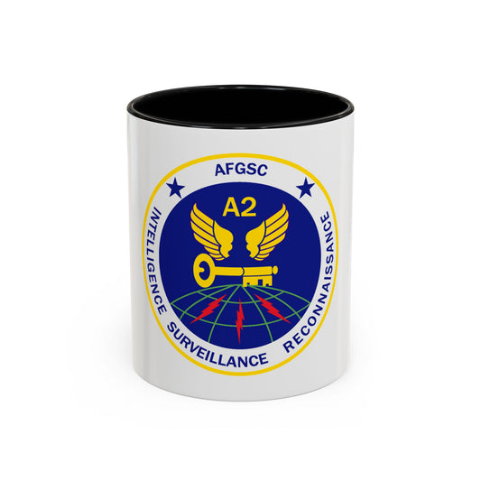 AFGSC A2 (U.S. Air Force) Accent Coffee Mug