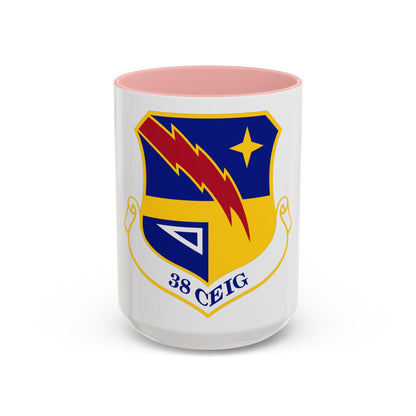 38th Cyberspace Engineering Installation Group (U.S. Air Force) Accent Coffee Mug