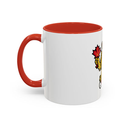Canadian Crest - Accent Coffee Mug