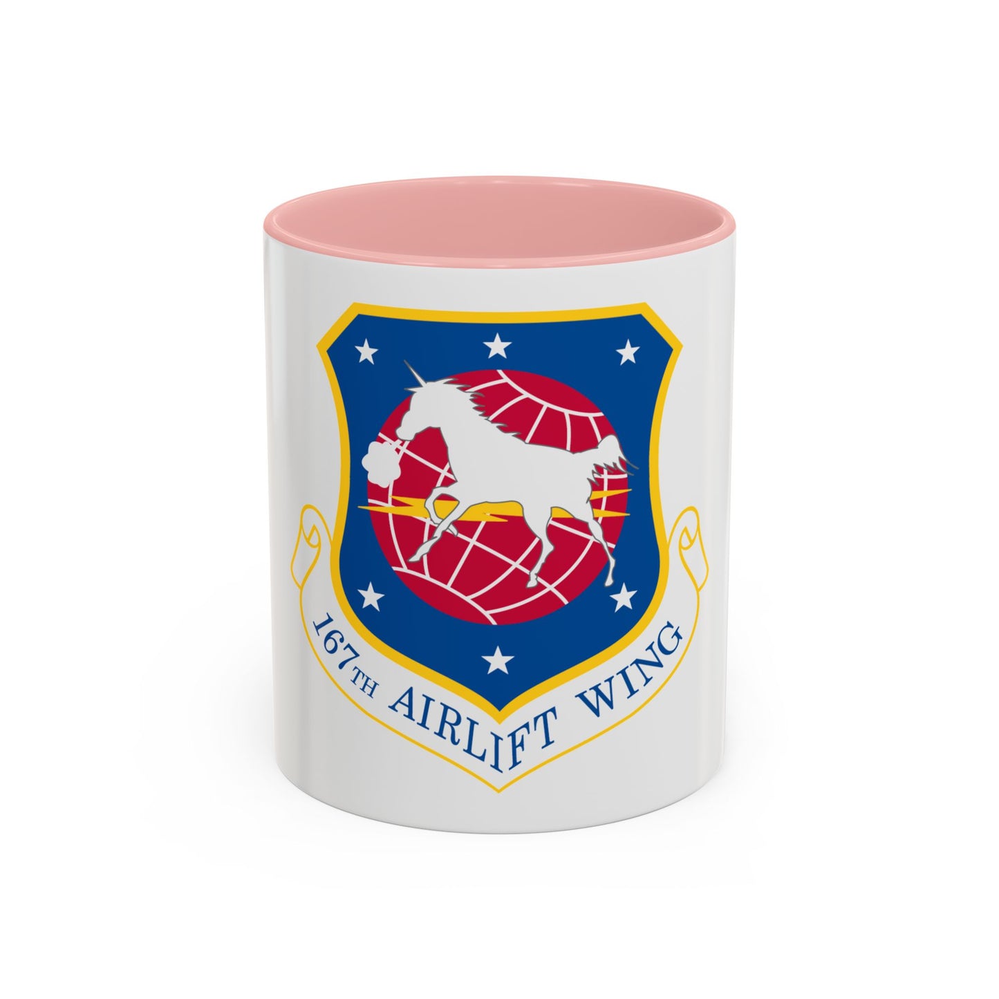 167th Airlift Wing (U.S. Air Force) Accent Coffee Mug