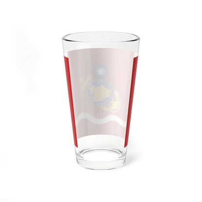 ROCMC Unit Flag 1960 (China) Pint Glass 16oz