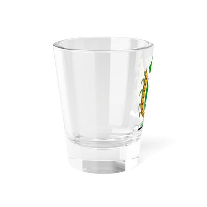 Escudo del municipio de Isnos (Colombia) (Coat of Arms) Shot Glass 1.5oz