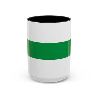 Flag of City of Groningen the capital of the province of Groningen Netherlands - Accent Coffee Mug