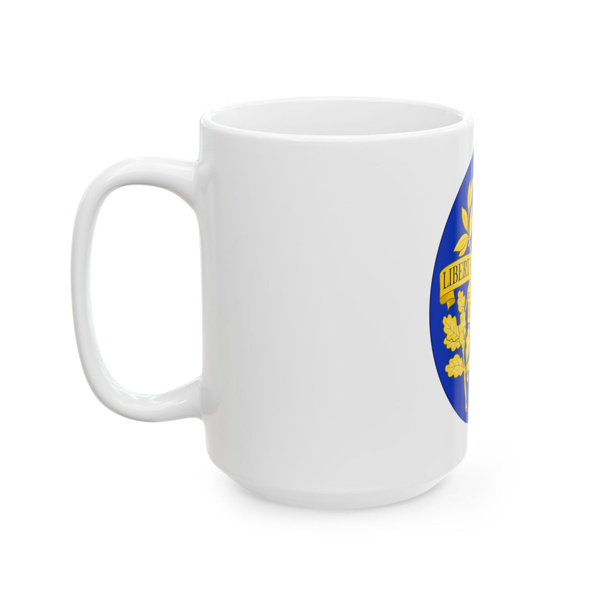 Arms of the French Republic - White Coffee Mug
