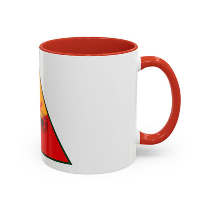 6th Armored Division (U.S. Army) Accent Coffee Mug