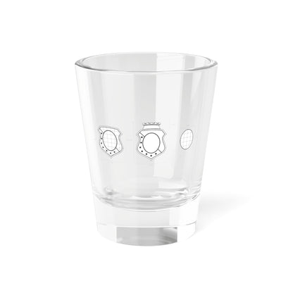 Folha de construção do brasão do Ceará (Brazil) (Coat of Arms) Shot Glass 1.5oz