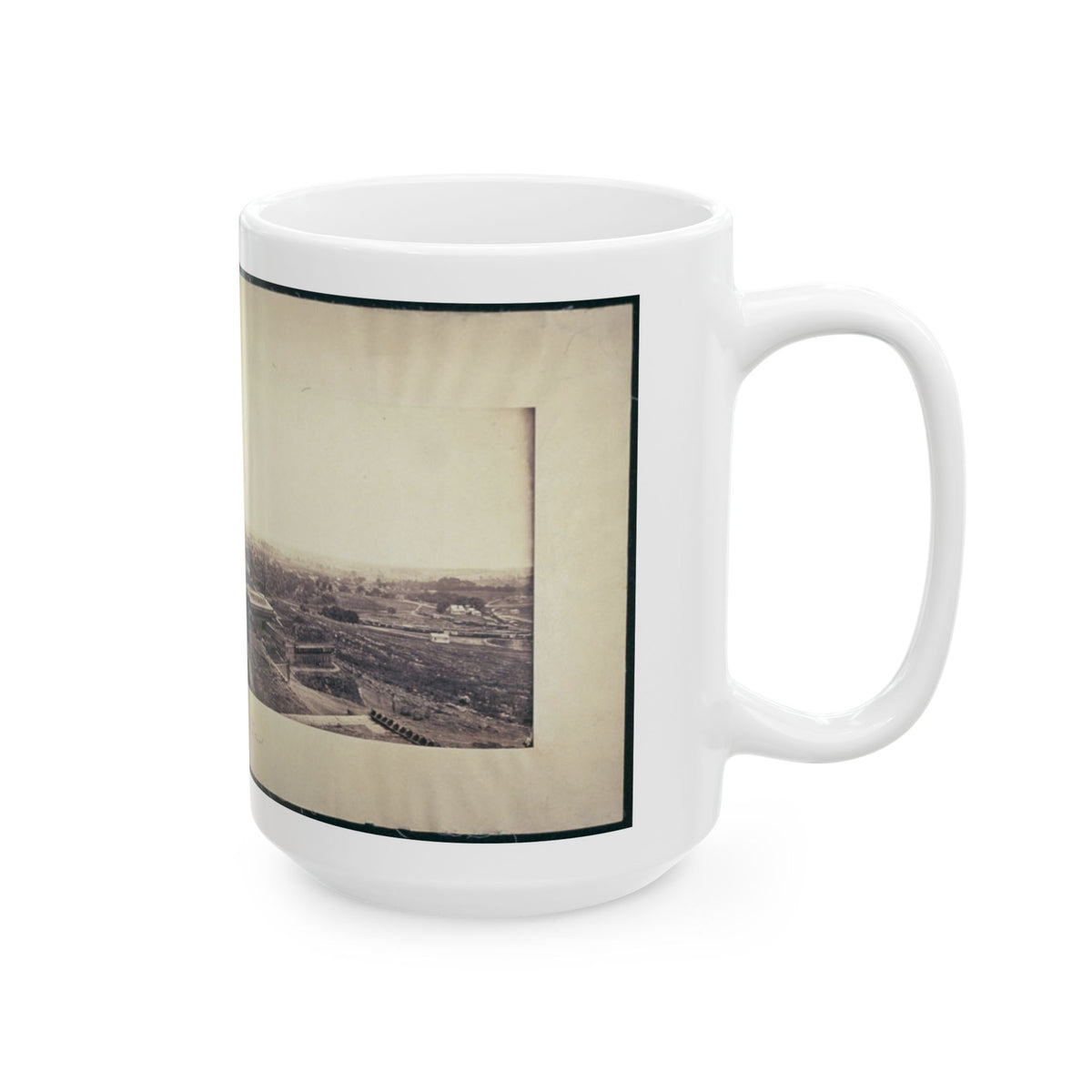 Nashville, Tenn., From Fort Negley Looking Northeast (U.S. Civil War) White Coffee Mug