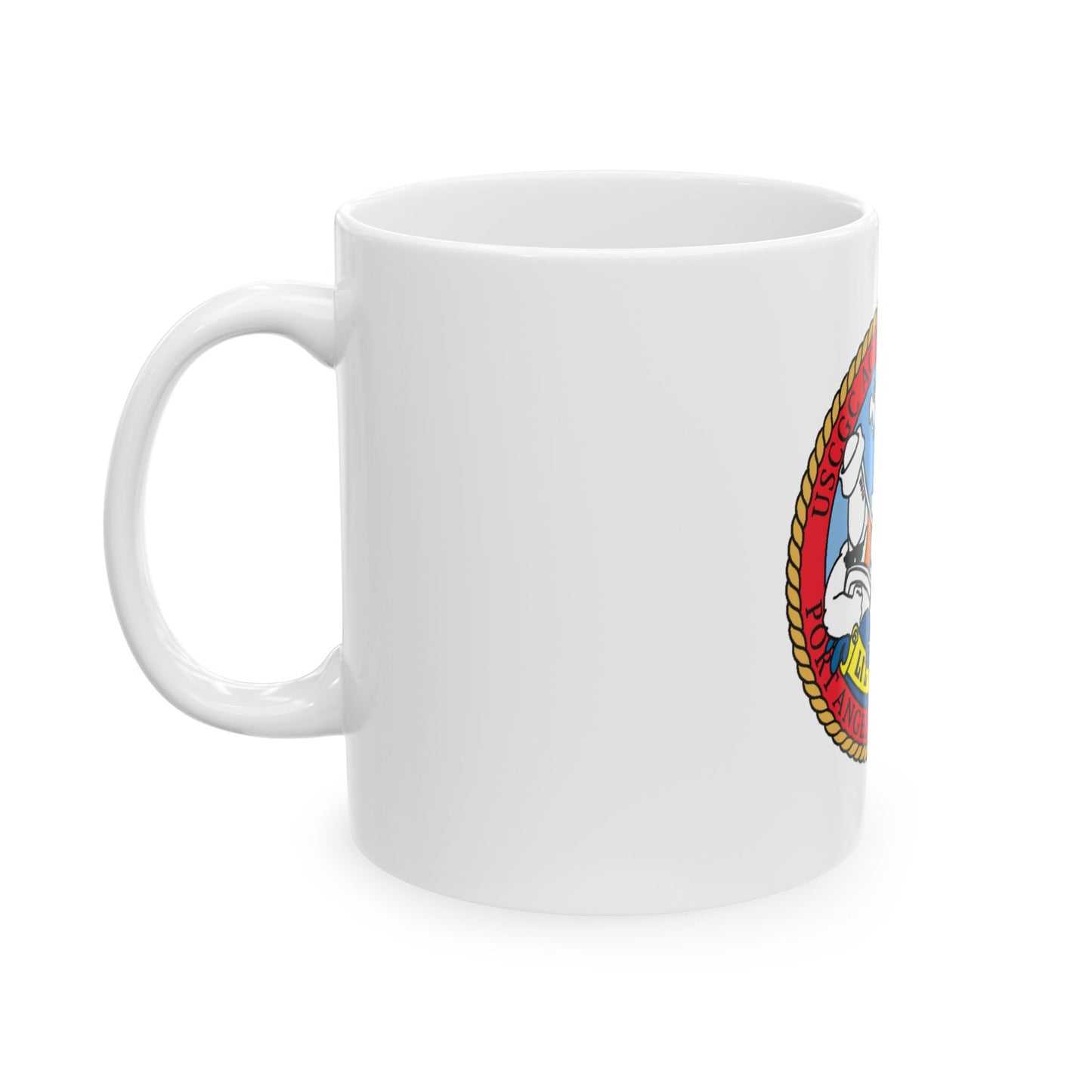 USCGC Active WMEC 618 Little Tough Guy (U.S. Coast Guard) White Coffee Mug