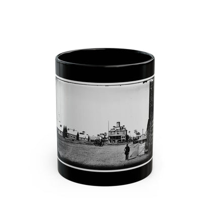 Morris Island, South Carolina. Unidentified Camp 005 (U.S. Civil War) Black Coffee Mug