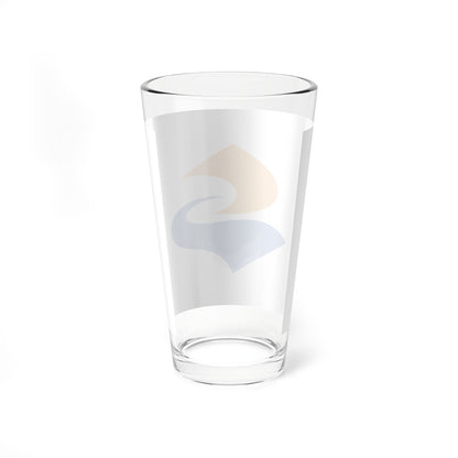 Flag of Sado Niigata (Japan) Pint Glass 16oz