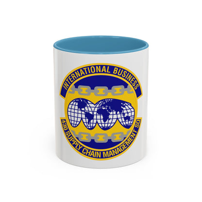 430th Supply Chain Management Squadron (U.S. Air Force) Accent Coffee Mug