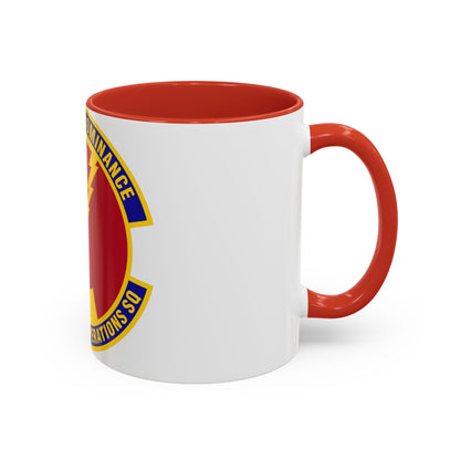 854 Combat Operations Squadron AFRC (U.S. Air Force) Accent Coffee Mug