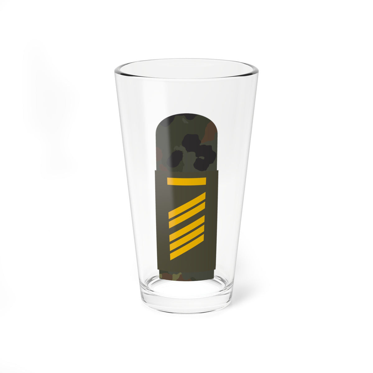 MA OG5 16 Oberstabsgefreiter MA L (Military Rank) Pint Glass 16oz