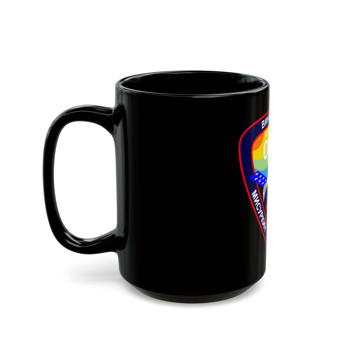 Soyuz TMA-08M (Soyuz Programme) Black Coffee Mug