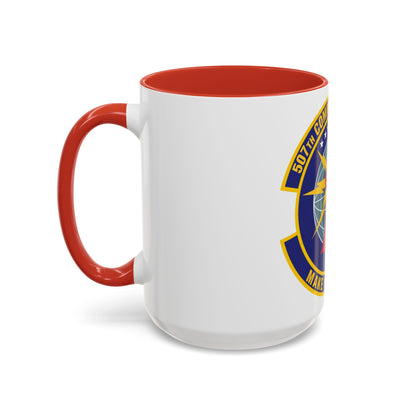 507th Communications Flight (U.S. Air Force) Accent Coffee Mug