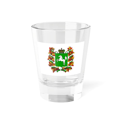 Flag of Tomsk Oblast Russia - Shot Glass 1.5oz