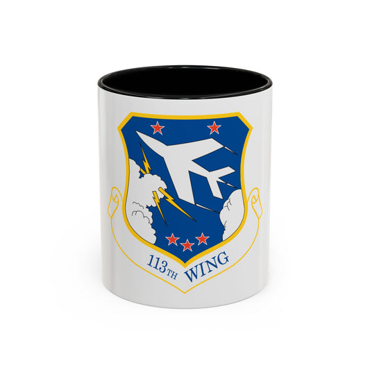113th Wing (U.S. Air Force) Accent Coffee Mug