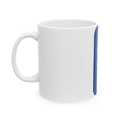 Warren County 47 NY tab (New York) (Road Sign) White Coffee Mug