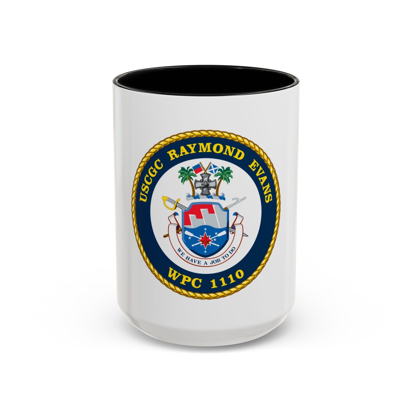USCGC Raymond Evans WPC 1110 (U.S. Coast Guard) Accent Coffee Mug