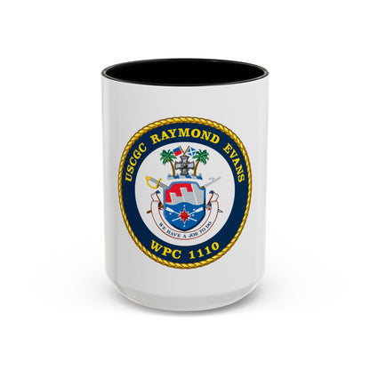 USCGC Raymond Evans WPC 1110 (U.S. Coast Guard) Accent Coffee Mug