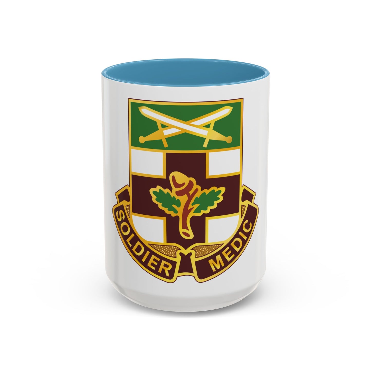 232 Medical Battalion (U.S. Army) Accent Coffee Mug