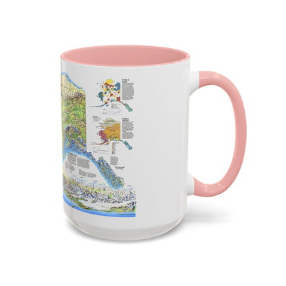 Alaska 2 (1994) (Map) Accent Coffee Mug
