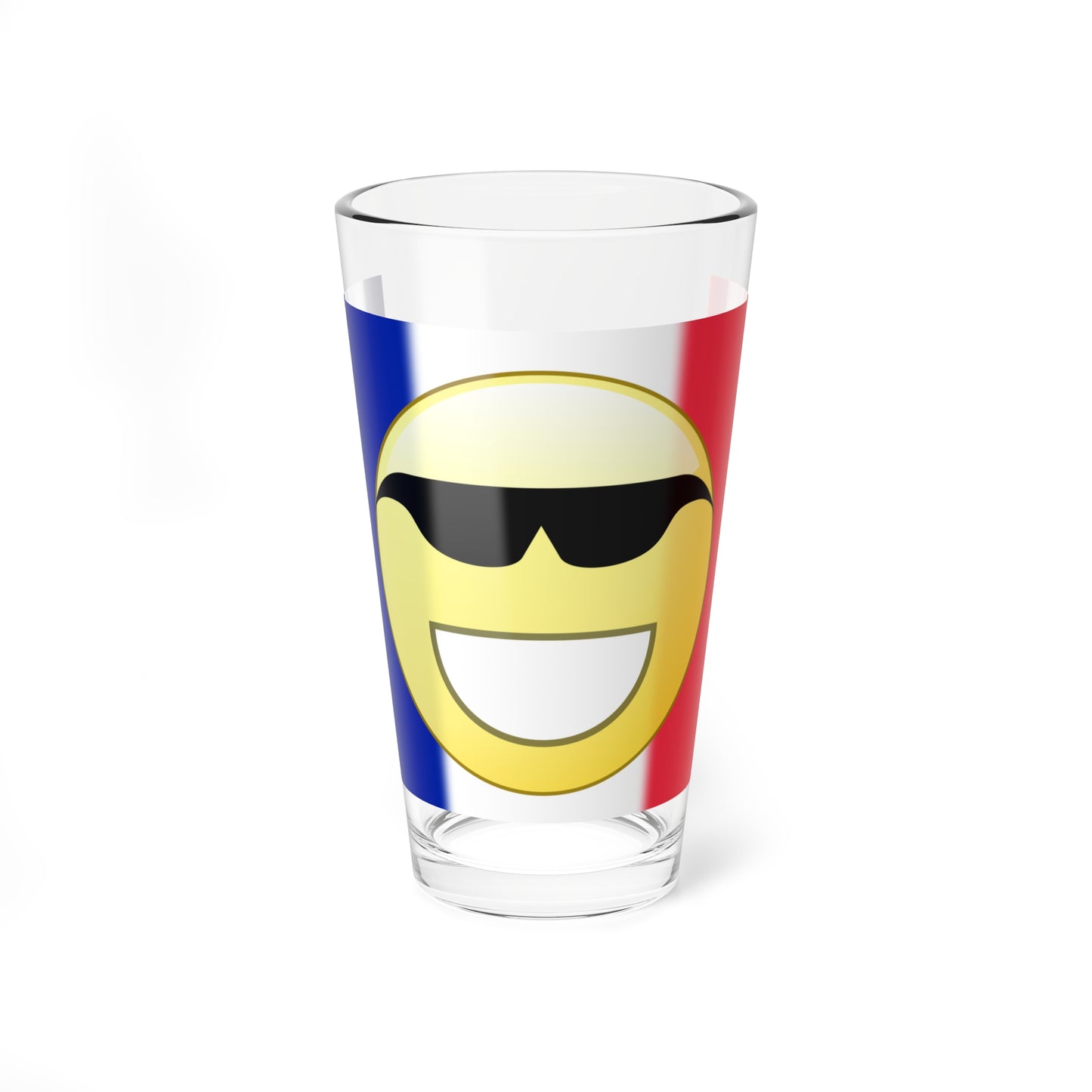 Flag of France bling-bling (France) Pint Glass 16oz