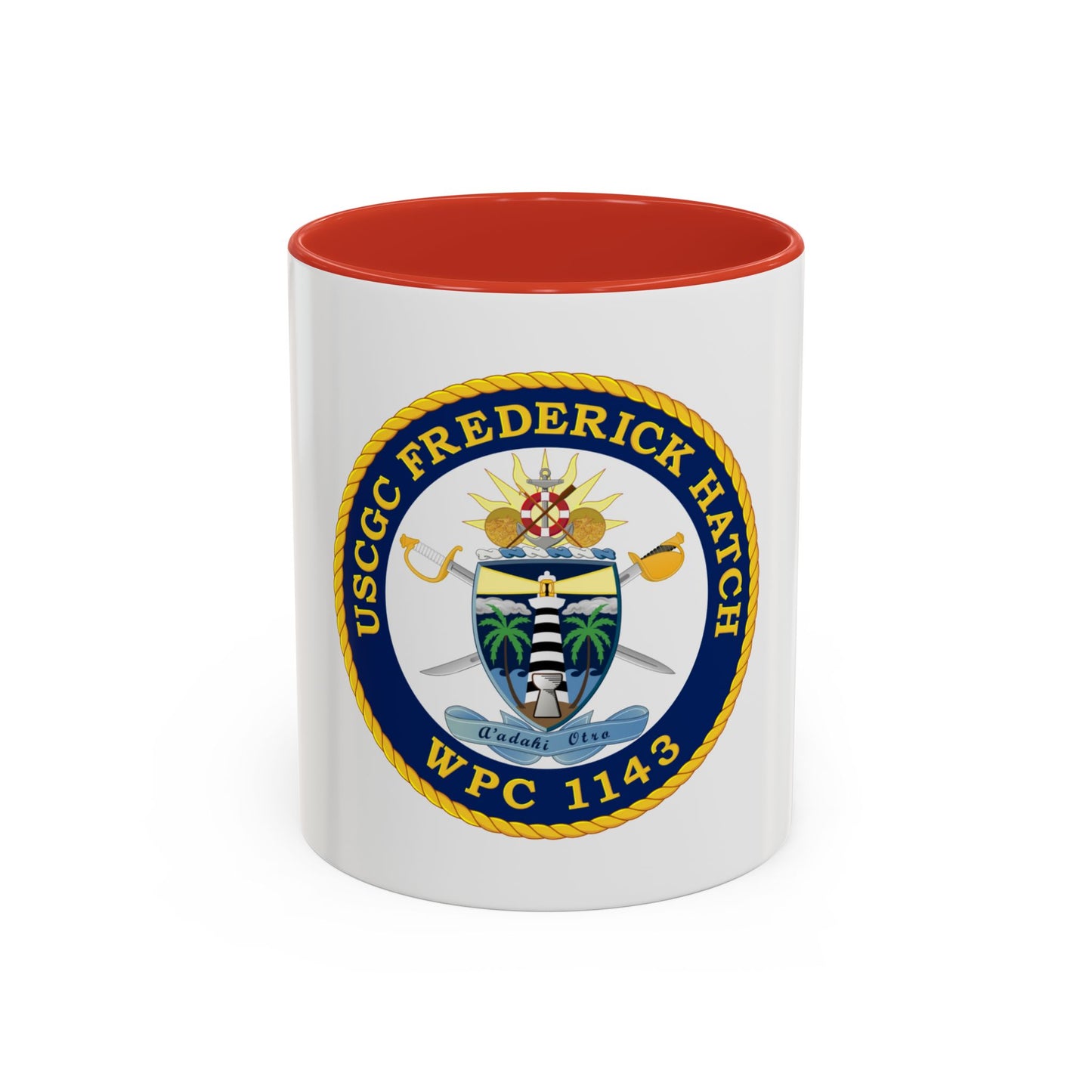 USCGC Frederick Hatch WPC 1143 (U.S. Coast Guard) Accent Coffee Mug