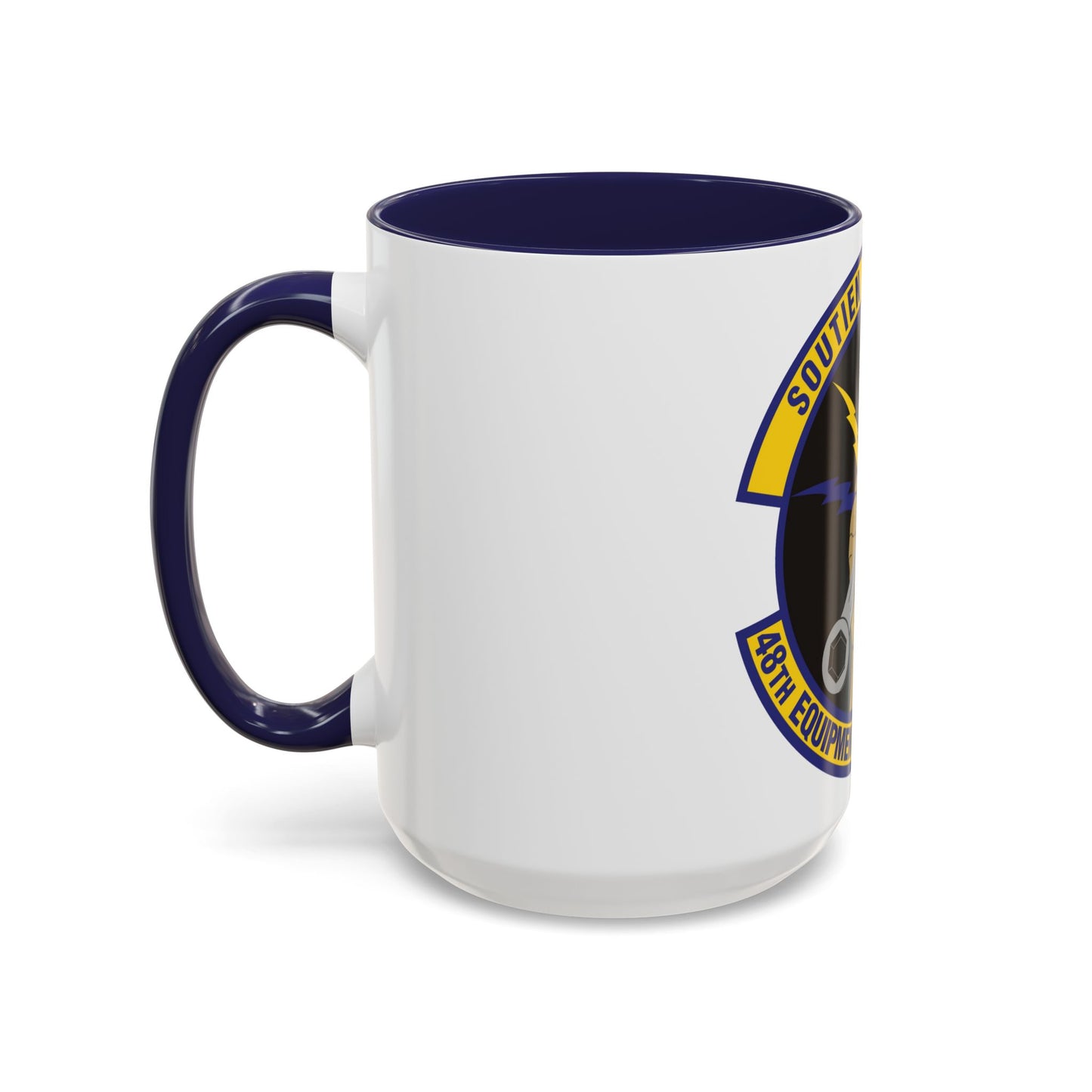 48th Equipment Maintenance Squadron (U.S. Air Force) Accent Coffee Mug