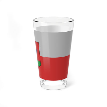 Flag of Bo (Hungary) Pint Glass 16oz