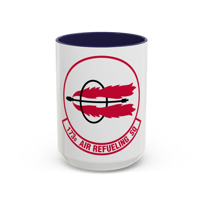 173 Air Refueling Squadron (U.S. Air Force) Accent Coffee Mug