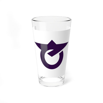 Flag of Setaka Fukuoka 1966-2007 (Japan) Pint Glass 16oz