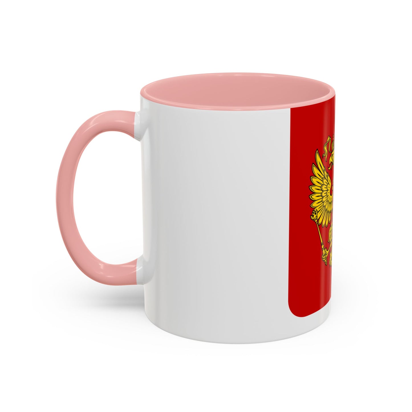 Coat of Arms of the Russian Federation - Accent Coffee Mug