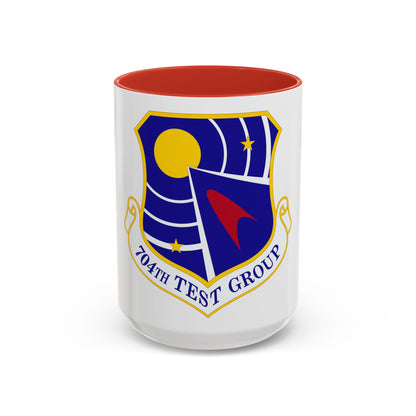 704 Test Group AFMC (U.S. Air Force) Accent Coffee Mug