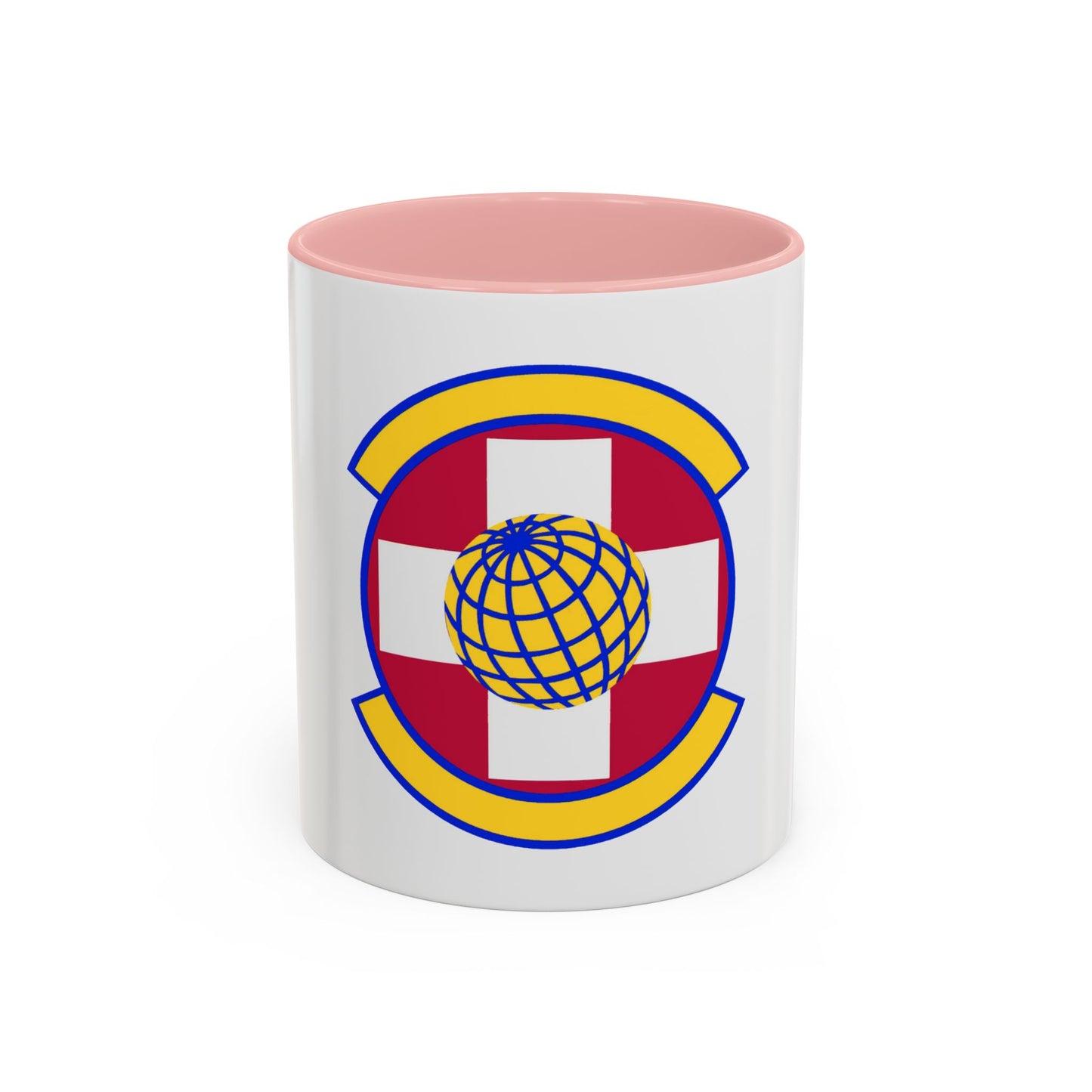 49 Healthcare Operations Squadron AETC (U.S. Air Force) Accent Coffee Mug