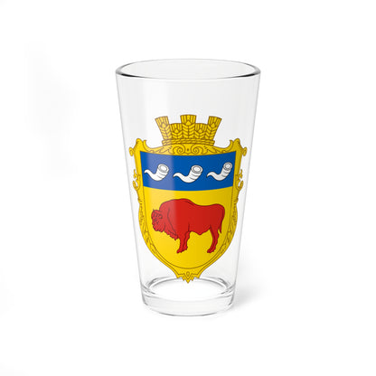 Coat of arms Zubra (Ukraine) (Coat of Arms) Pint Glass 16oz