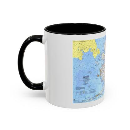 USA - Alaska (1975) (Map) Accent Coffee Mug