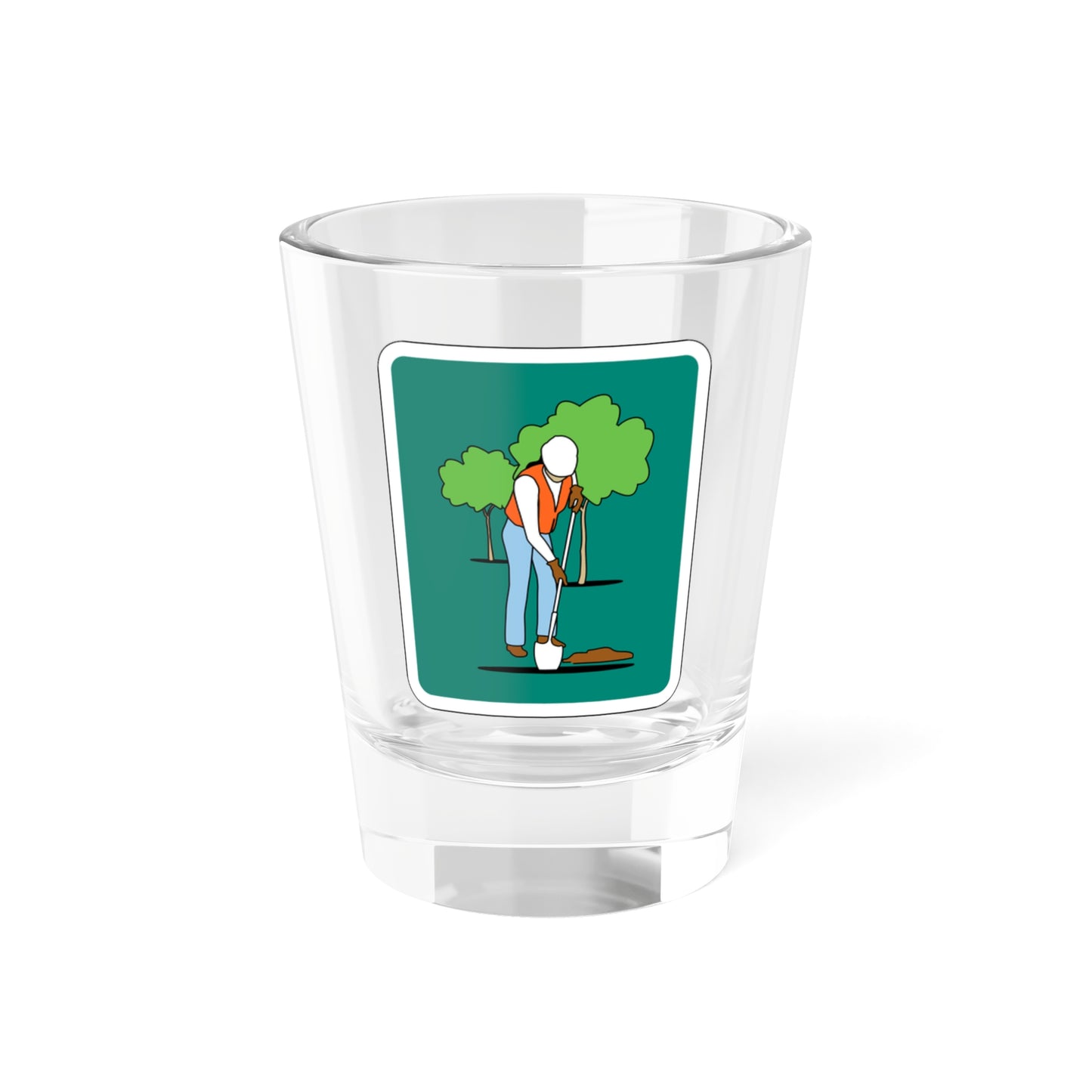 MUTCD-CA S32-3 (California) (Road Sign) Shot Glass 1.5oz