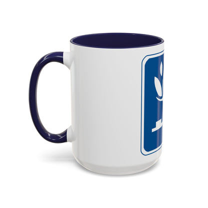 Seal of Naperville Illinois - Accent Coffee Mug