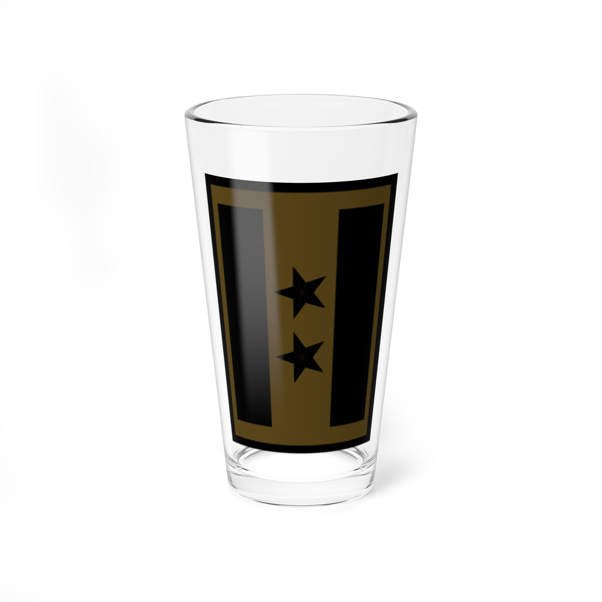 SS.OO.7.CARAB.CAMPAÑA.GENERAL (Chile) (Military Rank) Pint Glass 16oz