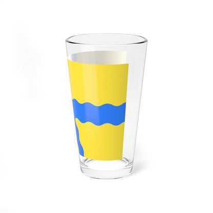 Flag of Kirensk (Russia) Pint Glass 16oz